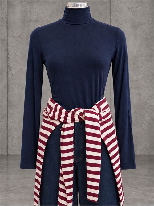 maglia college riga SUSY STAR | MAG001BURGUNDY